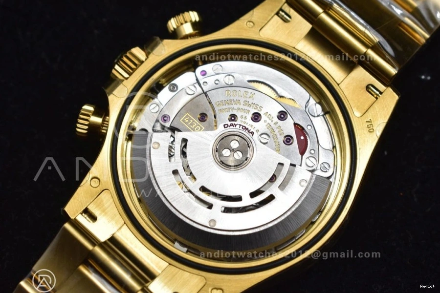 Edition Best 1:1 Daytona White YG BTF on Dial 116508 Bracelet SA4130 1121